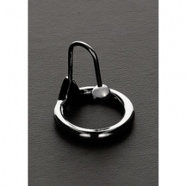 LOCK N LOAD - ANILLO PARA EL PENE CON PLUG ACERO INOX