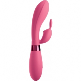 OMG! RABBITS - SELFIE VIBRADOR DE SILICONA, ROSA