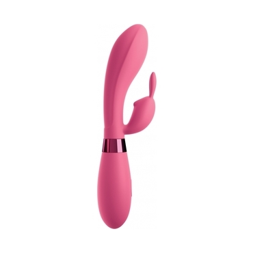 OMG! RABBITS - SELFIE VIBRADOR DE SILICONA, ROSA