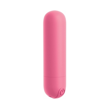 OMG! BULLETS - BALA VIBRANTE RECARGABLE , ROSA