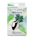 LUCKY CLOVER GEM -PLUG ANAL MEDIO, TREBOL PLATA