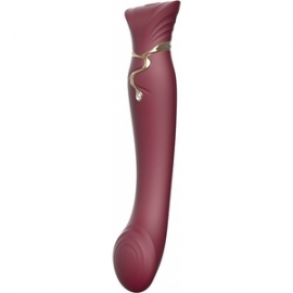 ZALO VIBRADOR REINA CLEOPATRA CON CALOR - ROJO