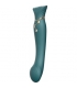 ZALO VIBRADOR REINA CLEOPATRA CON CALOR - VERDE