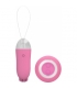 JAYDE DUAL RECHARGEABLE BALA VIBRADORA CONTROL REMOTO ROSA