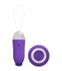 JAYDE DUAL RECHARGEABLE BALA VIBRADORA CONTROL REMOTO MORADO