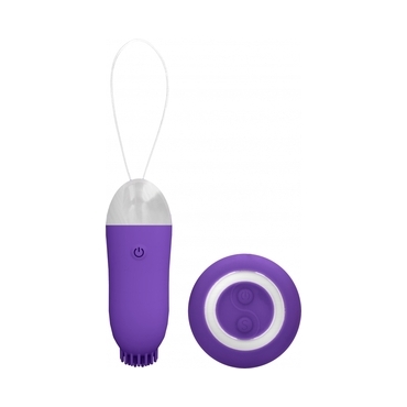 JAYDE DUAL RECHARGEABLE BALA VIBRADORA CONTROL REMOTO MORADO