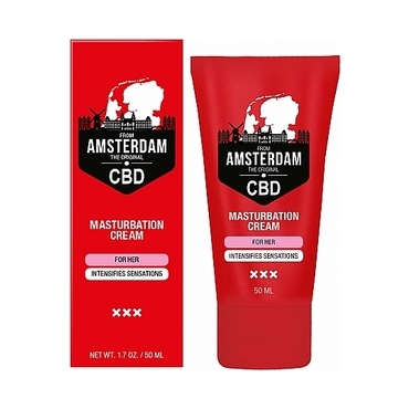 CBD FROM AMSTERDAM CREMA DE MASTURBACIÓN PARA ELLA 50 ML