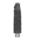 23 CM REALISTIC VIBRATING DILDO NEGRO