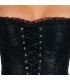 INTIMAX CORSET JESSICA NEGRO