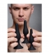 TRIPLE SPIRE SET ENTRENAMIENTO ANAL SILICONA - NEGRO