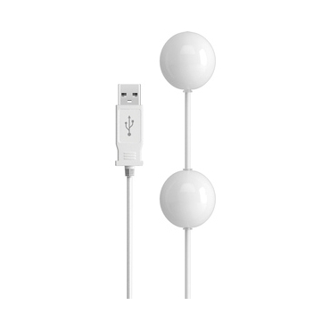 ISEX USB BOLAS KEGEL BLANCO