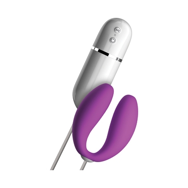 CRUSH SNUGGLES VIBRADOR PARA PAREJAS MORADO