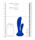 PUNTO G Y CLITORIAL VIBRADOR FLAIR AZUL