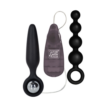 BOOTY CALL KIT VIBRADOR NEGRO