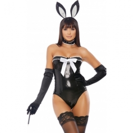 DISFRAZ VOILA SEXY RABBIT - NEGRO