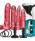 KIT CRYSTAL JELLIES CON VIBRADOR CONTROL REMOTO - ROSA