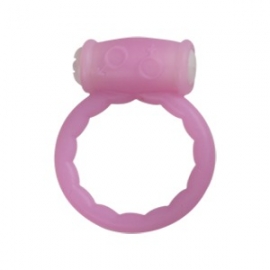 ALIVE POWER RING SYMBOL - ANILLO VIBRADOR SILICONA ROSA