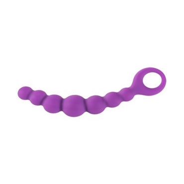 ALIVE BUBBLE-CHAIN - BOLAS ANALES SILICONA MORADO